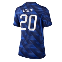 Camiseta Francia Desire Doue #20 Primera Equipación Replica Mundial 2026 para mujer mangas cortas